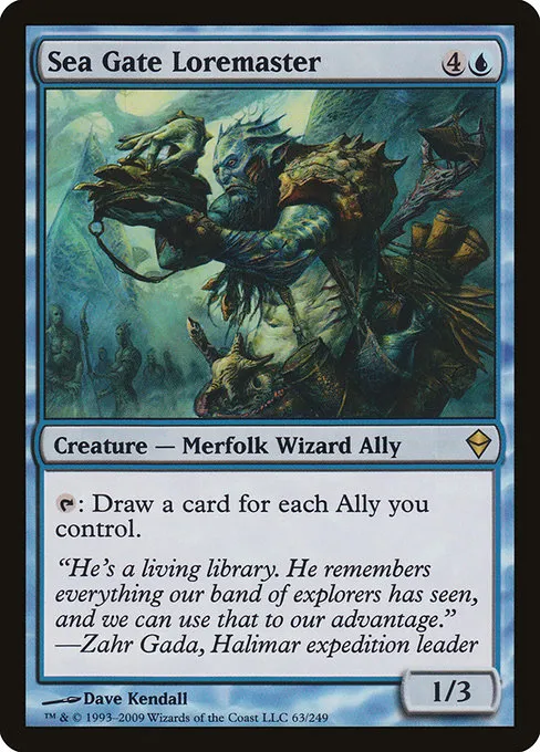Sea Gate Loremaster · Zendikar 63/269