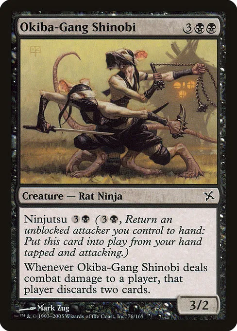 Okiba-Gang Shinobi · Betrayers of Kamigawa 76/165