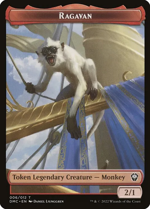 Ragavan · Dominaria United Commander Tokens 6/12