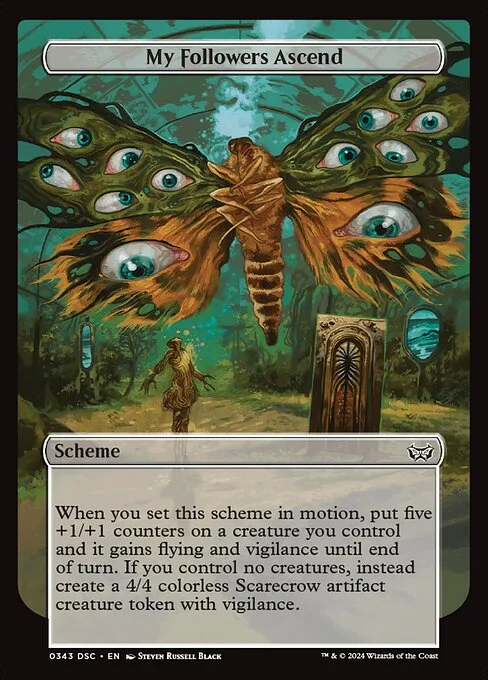 My Followers Ascend · Duskmourn: House of Horror Commander 343/373