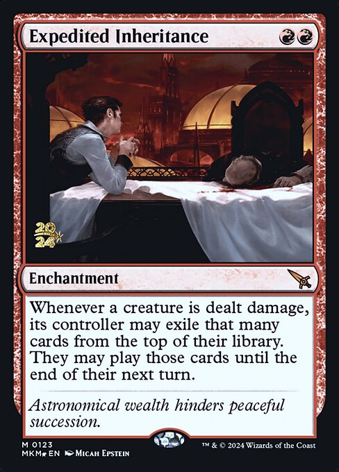 Expedited Inheritance · Murders at Karlov Manor Promos 123s/180
