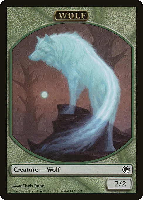 Wolf · Scars of Mirrodin Tokens 5/10