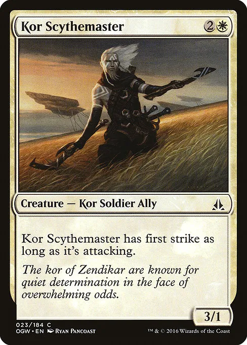 Kor Scythemaster · Oath of the Gatewatch 23/187