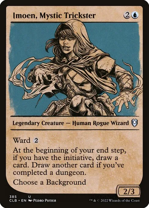 Imoen, Mystic Trickster · Commander Legends: Battle for Baldur's Gate 385/936