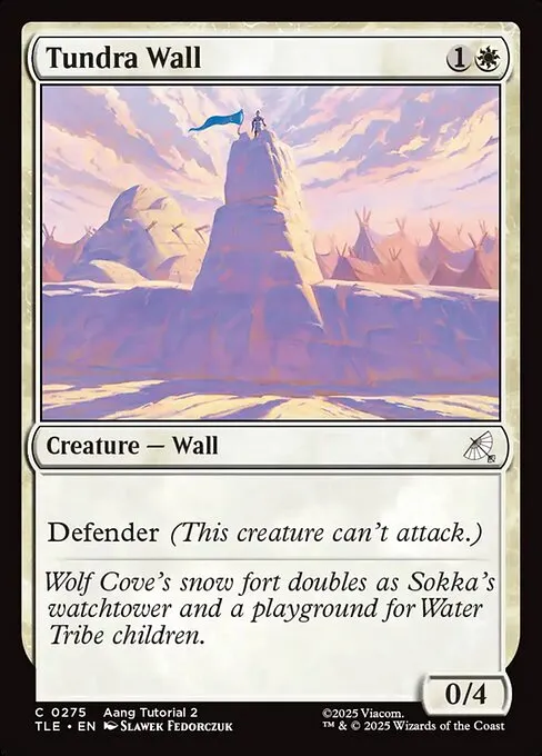Tundra Wall · Avatar: The Last Airbender Eternal 275/317
