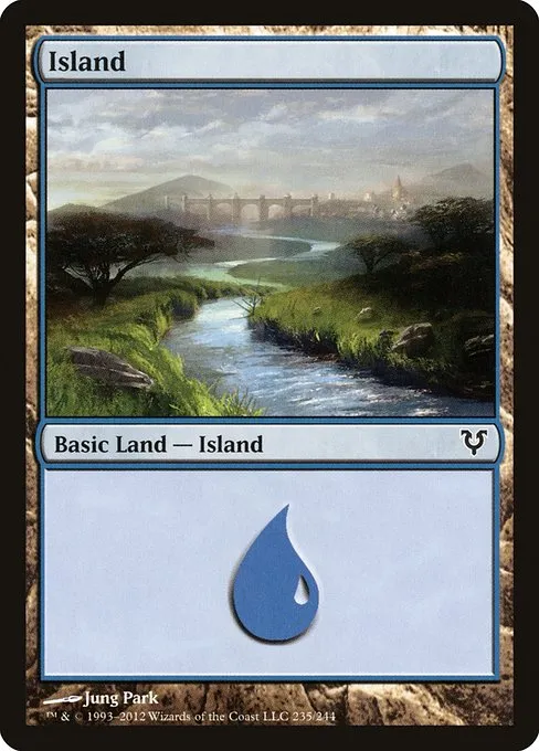 Island · Avacyn Restored 235/244