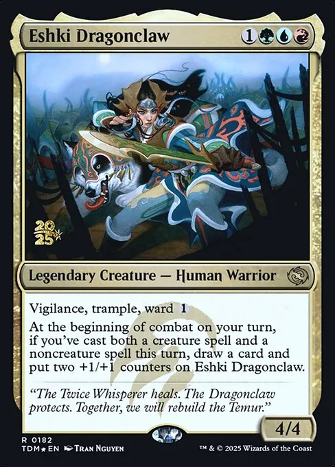 Eshki Dragonclaw · Tarkir: Dragonstorm Promos 182s/160