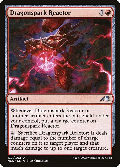 Dragonspark Reactor · Kamigawa: Neon Dynasty 137/531