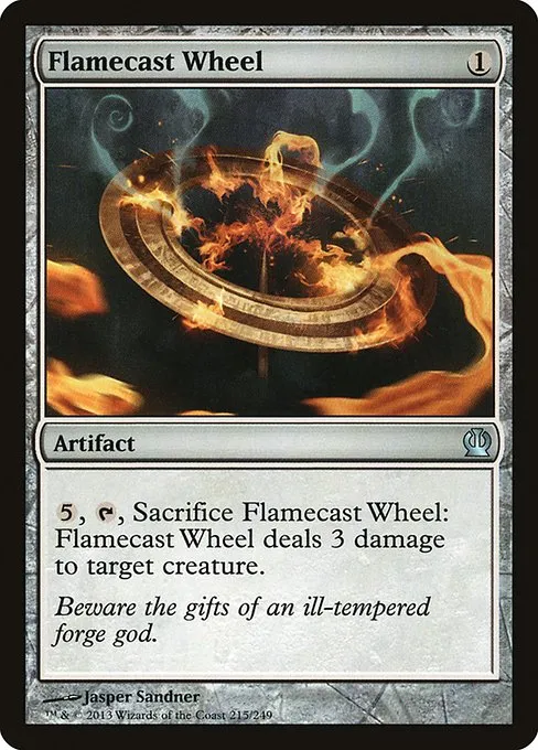Flamecast Wheel · Theros 215/249