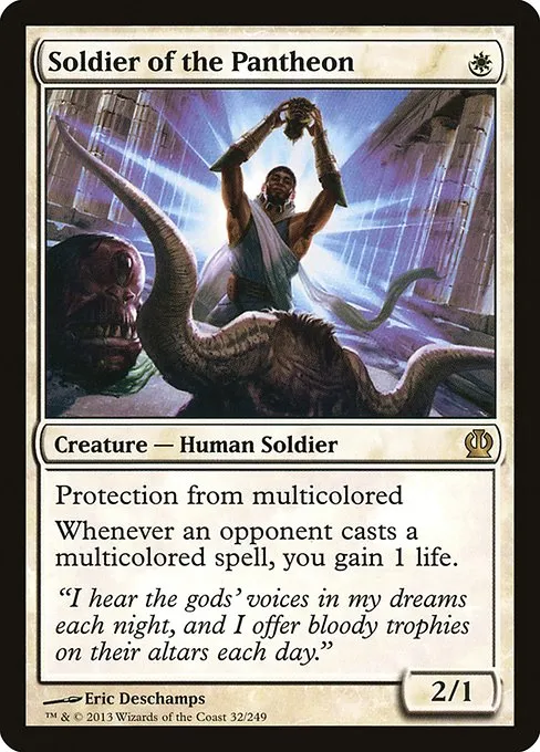 Soldier of the Pantheon · Theros 32/249