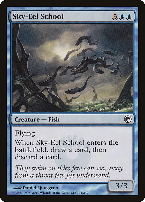 Sky-Eel School · Scars of Mirrodin 44/249