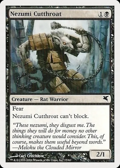 Nezumi Cutthroat · Hachette UK 17/60