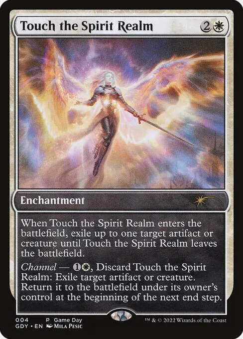 Touch the Spirit Realm · Game Day Promos 4/9