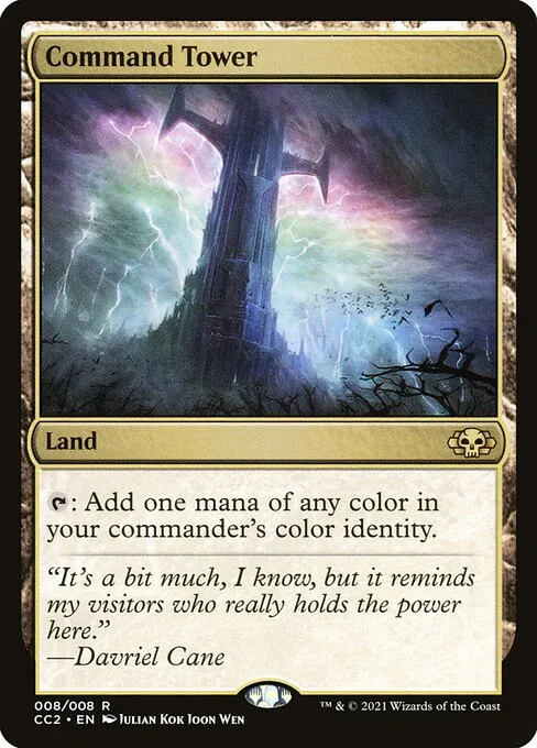 Command Tower · Commander Collection: Black 8/9