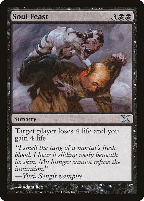 Soul Feast · Tenth Edition 179/510