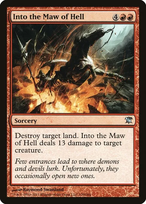 Into the Maw of Hell · Innistrad 150/264