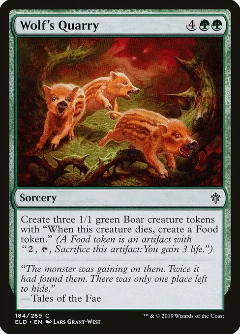 Wolf's Quarry · Throne of Eldraine 184/398