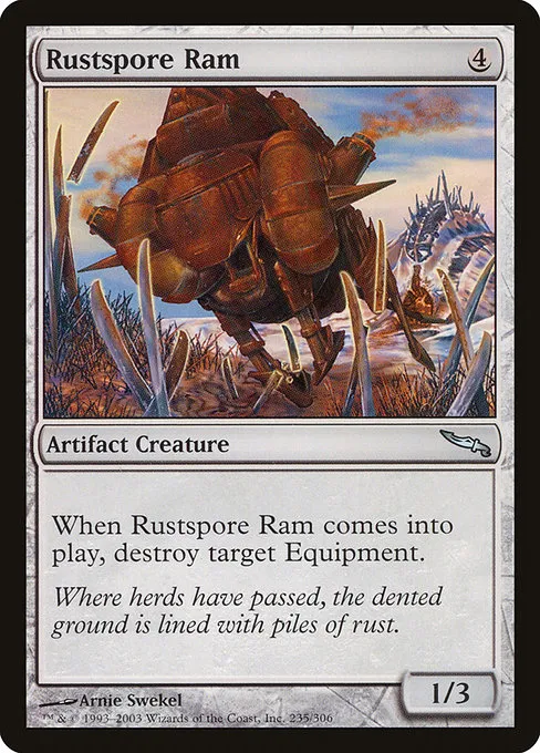 Rustspore Ram · Mirrodin 235/306