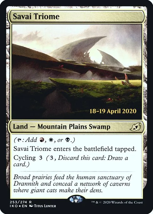 Savai Triome · Ikoria: Lair of Behemoths Promos 253s/137