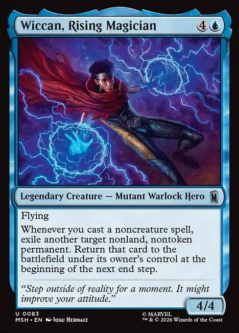 Wiccan, Rising Magician · Marvel Super Heroes 83/24