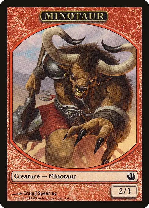 Minotaur · Journey into Nyx Tokens 3/6
