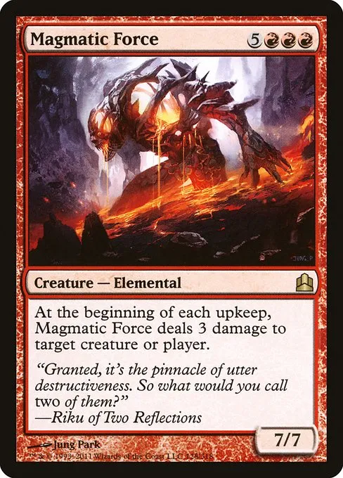 Magmatic Force · Commander 2011 128/318