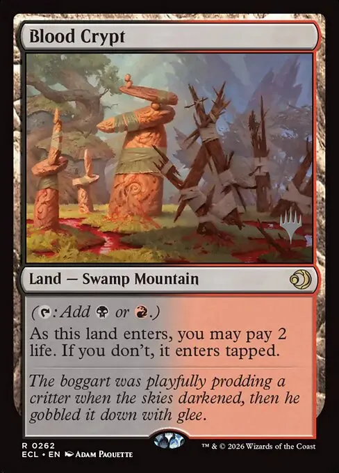 Blood Crypt · Lorwyn Eclipsed Promos 262p/87