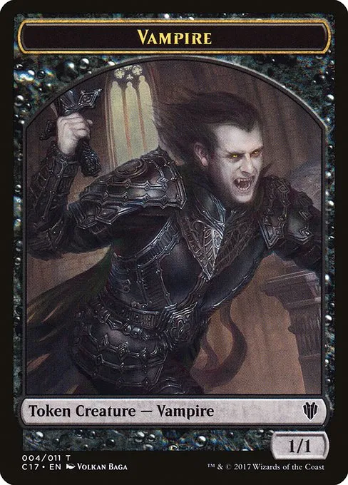 Vampire · Commander 2017 Tokens 4/11