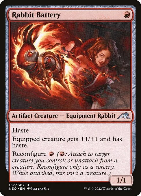 Rabbit Battery · Kamigawa: Neon Dynasty 157/531