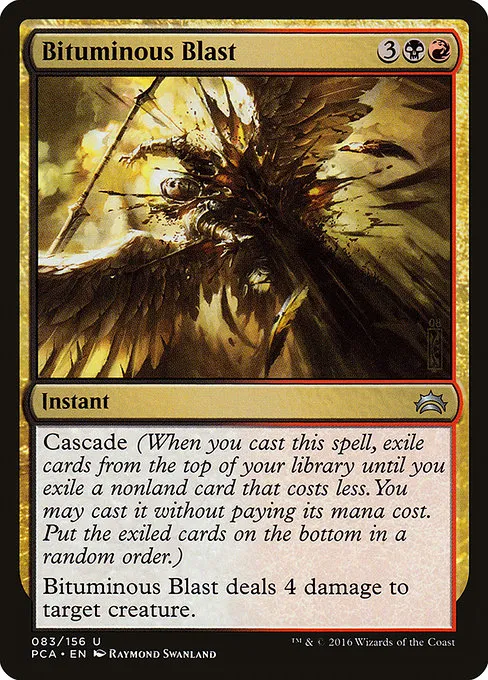 Bituminous Blast · Planechase Anthology 83/156