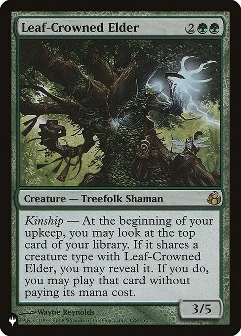 Leaf-Crowned Elder · The List MOR-128/5050