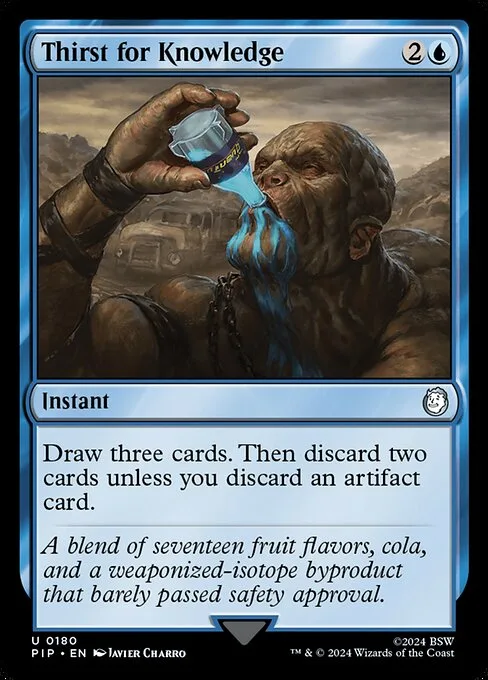 Thirst for Knowledge · Fallout 180/1068