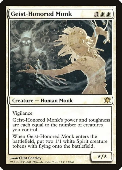 Geist-Honored Monk · Innistrad 17/264