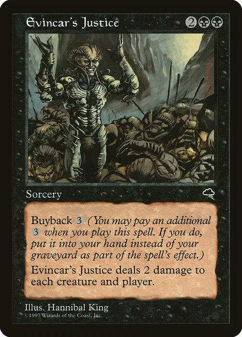 Evincar's Justice · Tempest 134/350