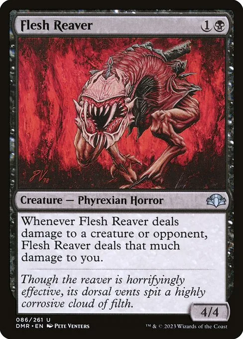 Flesh Reaver · Dominaria Remastered 86/457