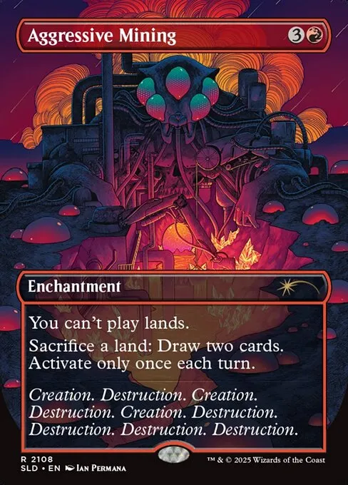 Aggressive Mining · Secret Lair Drop 2108/2547