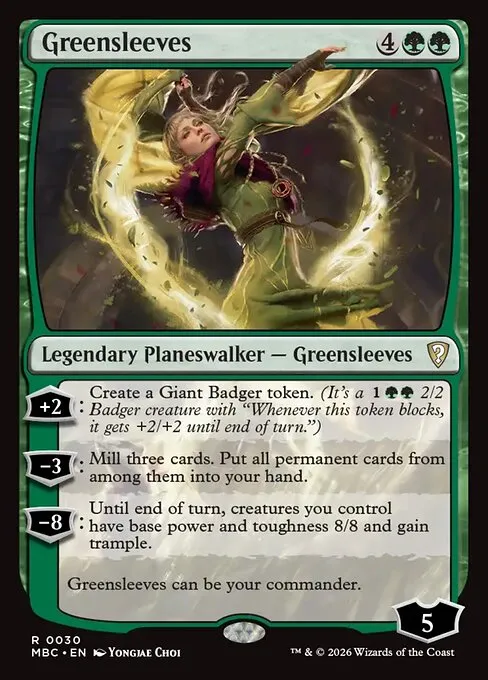 Greensleeves · Mystery Booster: Commander Edition 30/2