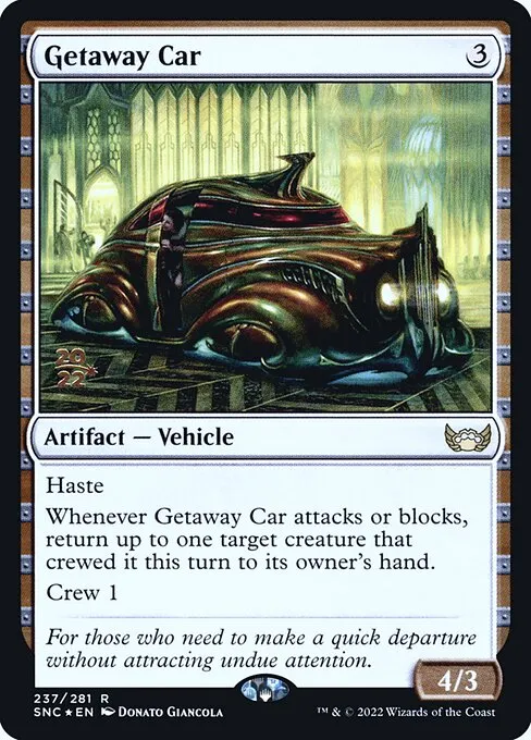 Getaway Car · Streets of New Capenna Promos 237s/161