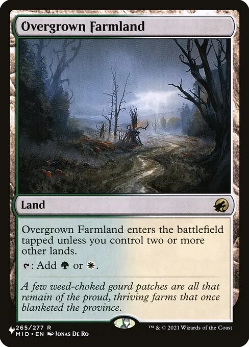 Overgrown Farmland · The List MID-265/5050