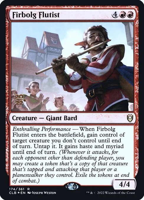 Firbolg Flutist · Battle for Baldur's Gate Promos 174s/104