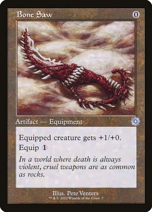 Bone Saw · The Brothers' War Retro Artifacts 7/189