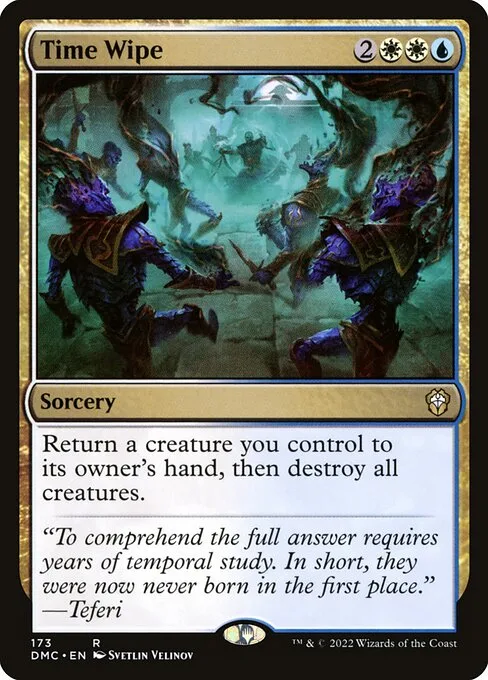 Time Wipe · Dominaria United Commander 173/240