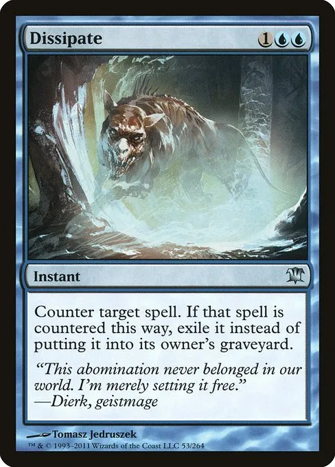 Dissipate · Innistrad 53/264