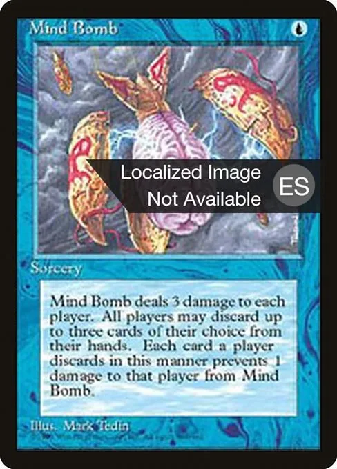 Mind Bomb · Fourth Edition Foreign Black Border 87/378