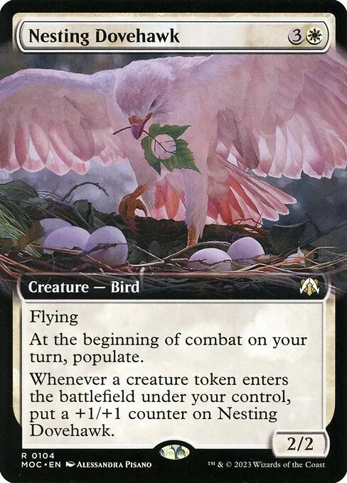 Nesting Dovehawk · March of the Machine Commander 104/450