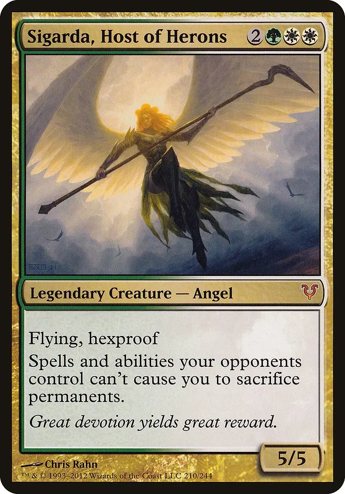 Sigarda, Host of Herons · Open the Helvault 210/6