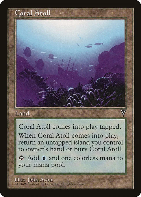 Coral Atoll · Visions 160/167