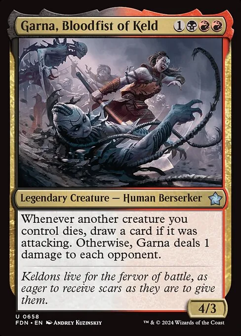 Garna, Bloodfist of Keld · Foundations 658/771