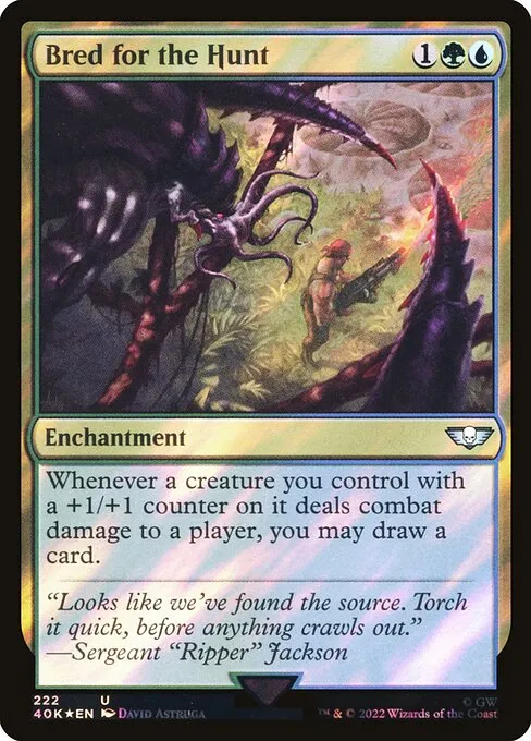 Bred for the Hunt · Warhammer 40,000 Commander 222★/617