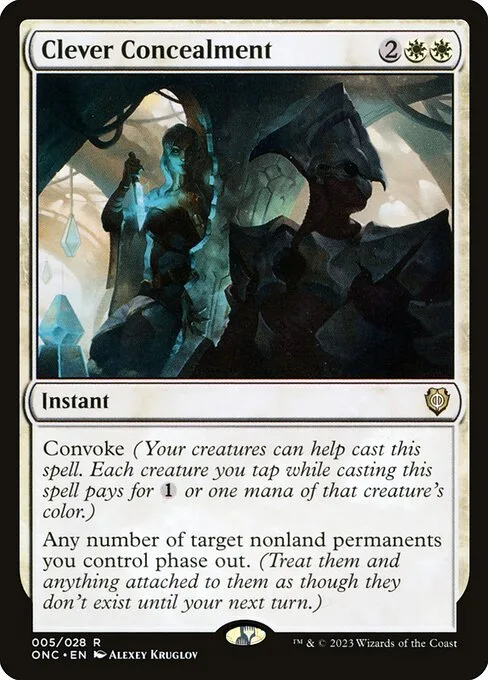Clever Concealment · Phyrexia: All Will Be One Commander 5/174